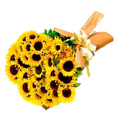 Sunflowers in Bouquet