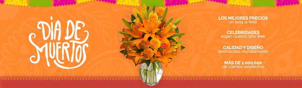 Flores de Día de Muertos